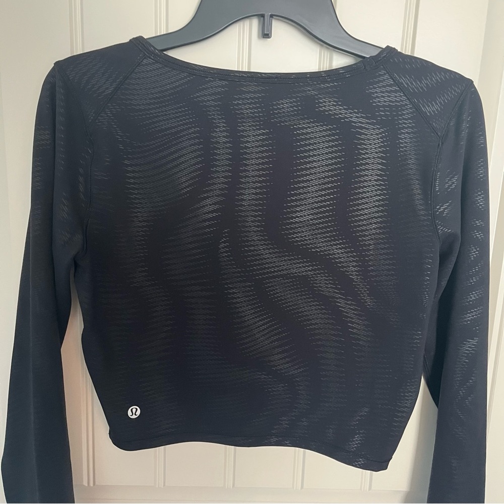 Lululemon Black Long Sleeve Top- Loose Fit